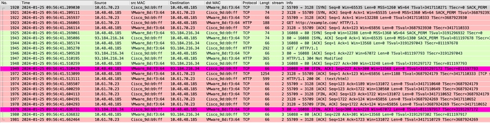 Immagine - Dati memorizzati nella cache HTTP Explicit