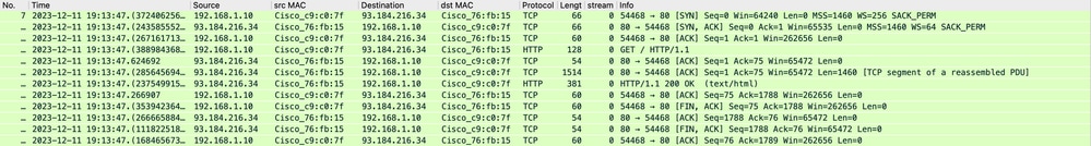 Immagine - Da client a proxy - HTTP - Trasparente - Nessuna autenticazione