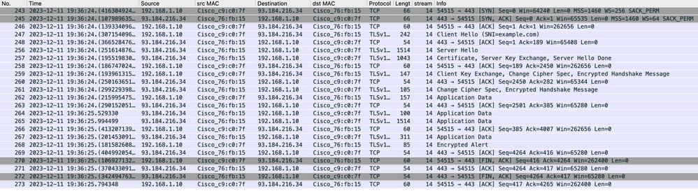 Immagine - Da client a proxy - HTTP - Trasparente - Nessuna autenticazione