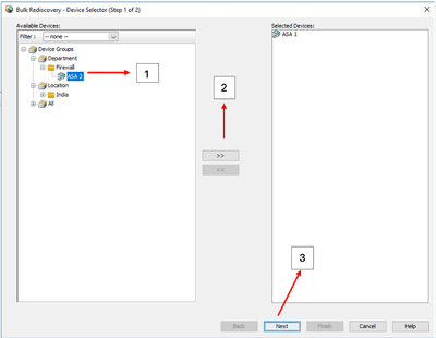 Steps as how to add multiple device for bulk discovery