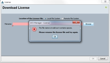 License Install Error