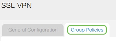 Click the Group Policies tab.