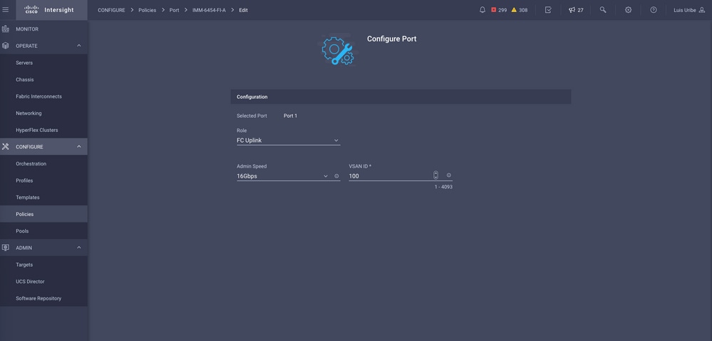 FC Uplink, Admin Speed