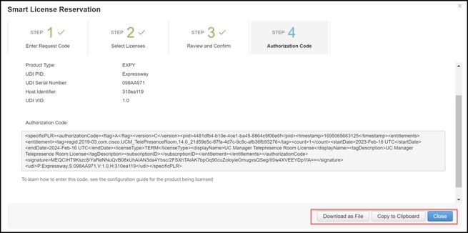 Código de Autenticação CSSM SLR