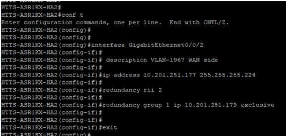 WAN side Virtual IP (VIP) configuratie op CUBE-2.