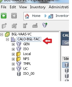 Inloggen op vSphere-client