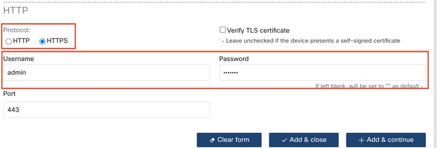 Terminal Connection Method HTTP