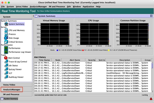 Analysis Manager