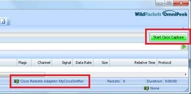 Omnipeek Start Capture
