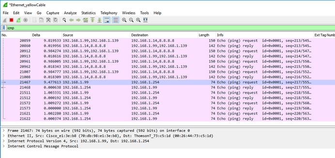 Verify OEAP configuration - Data traffic that matches ACL ‘permit’ statements is switched at AP