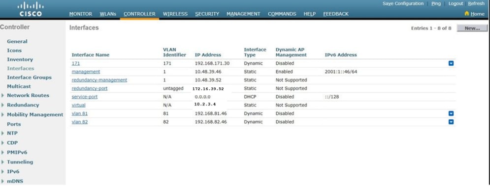 Configurazione della VLAN nella GUI 4