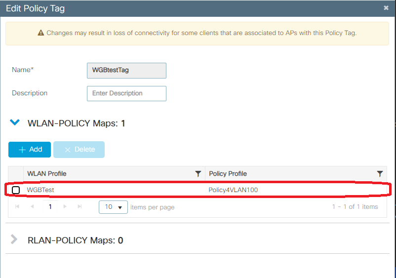 Policy Tag Configuration