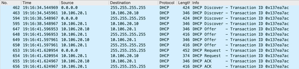 Embedded Packet Capture su WLC