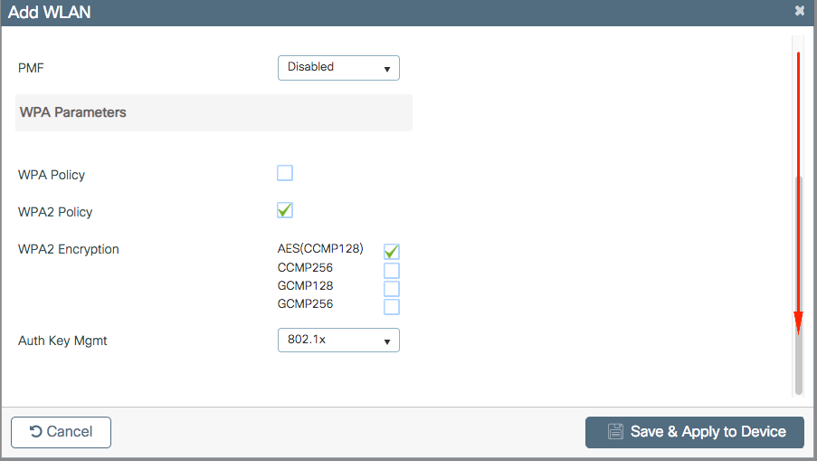 WLAN Layer 2 Security vervolg