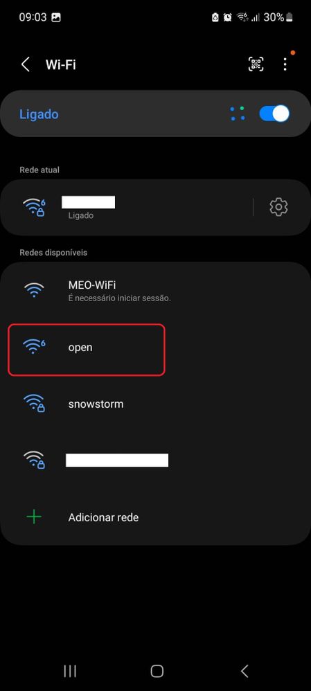 Liste SSID OWE