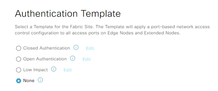 Authentication Template