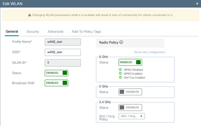 Configuração básica de WLAN