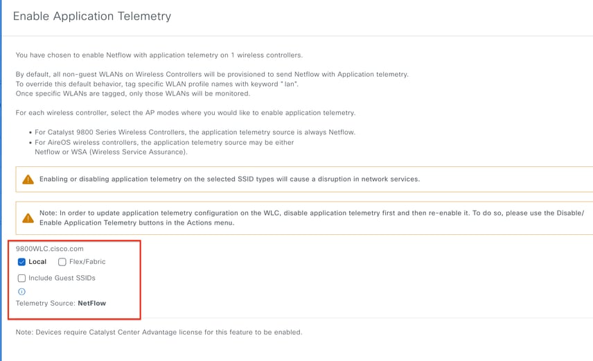 Cisco Catalyst Centerでの導入モードの選択