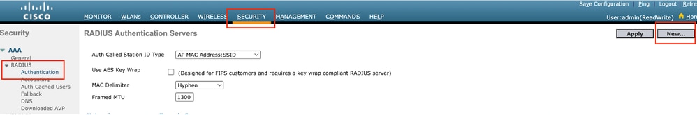 Radius-server