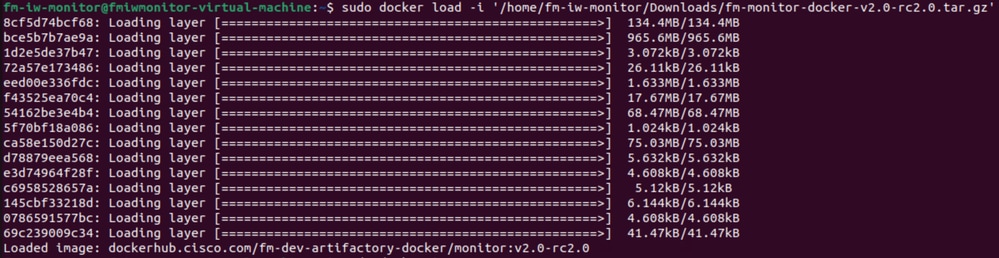 sortie CLI