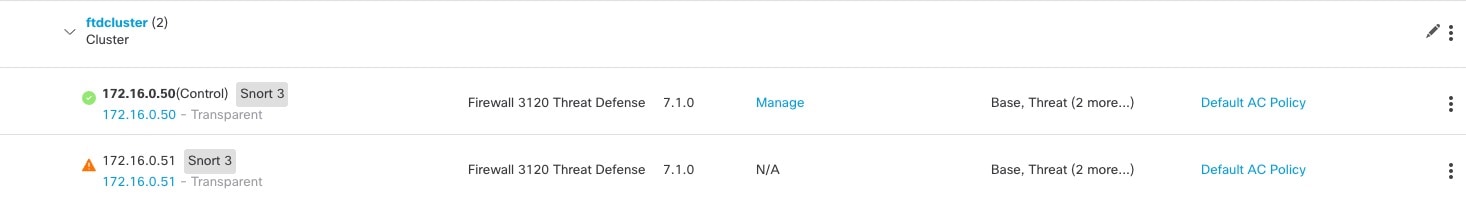 Cluster Management