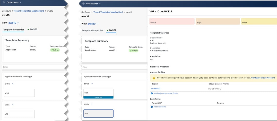 Configure Cloud Schema and Templates