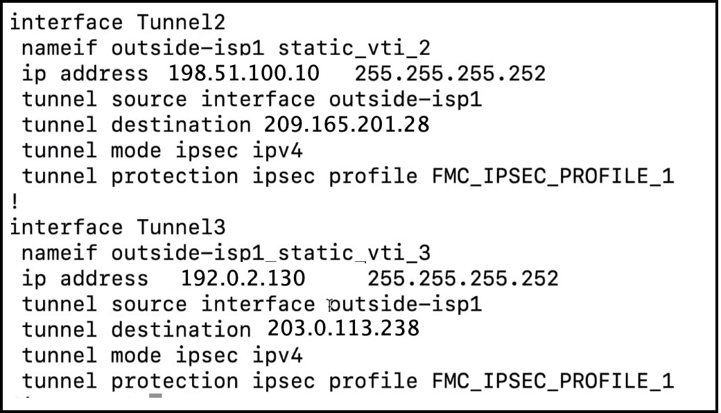 Output of show running-config interface Command